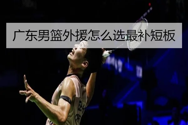 广东男篮外援怎么选最补短板